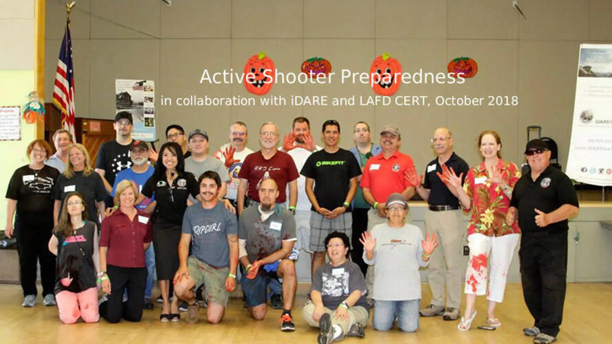 Emergency Services Training (LAFD, CERT, LAPD)