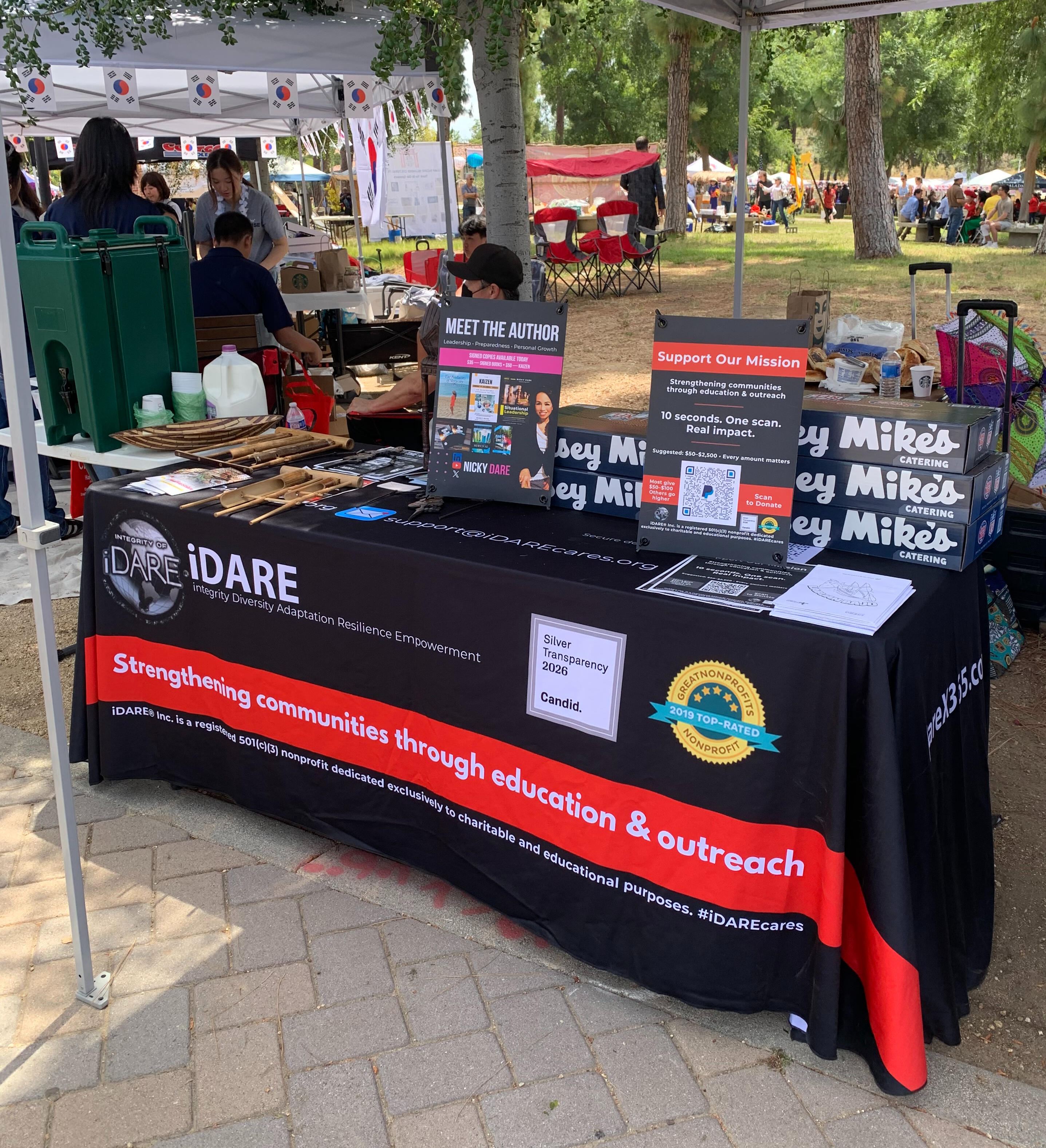 iDARE 2026 community outreach in Los Angeles
